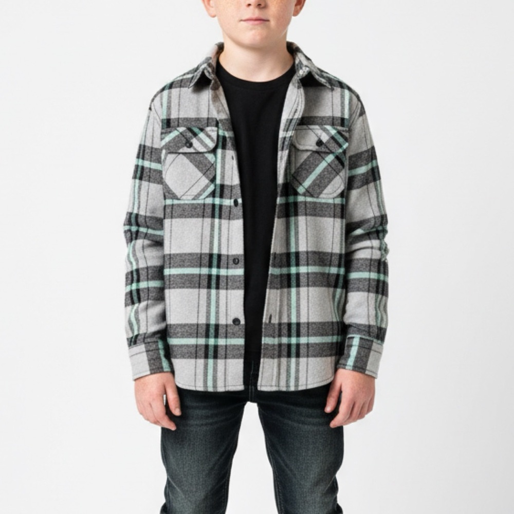 ELXR Youth Boys flannel